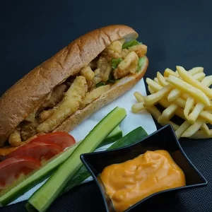 Abu Dhabi's best Squid Sandwich